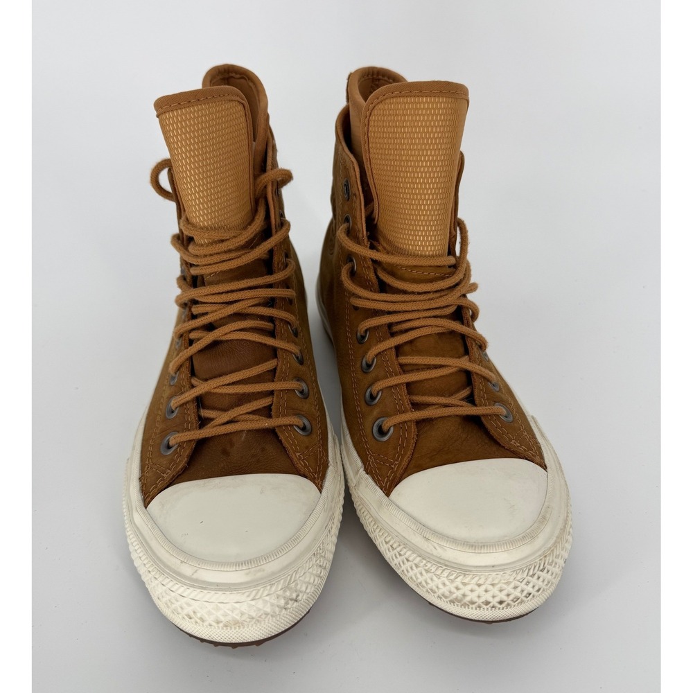 Converse Chuck Taylor All Star Leather High Top Boots Ginger Brown 157461C - Picture 8 of 15